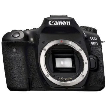 Canon EOS 90D Spiegelreflexkamera Gehäuse Body (32,5 Megapixel, 7,7 cm (3 Zoll), Bluetooth, Vari-Angle Touch Display, APS-C Sensor, 4k, Full-HD, DIGIC 8, WLAN), schwarz