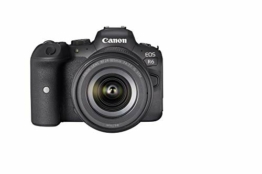 Canon EOS R6 Vollformat Systemkamera - Gehäuse + Objektiv RF 24-105mm F4-7.1 IS STM (spiegellos, 20,1 MP, 4K UHD, 5 Achsen Bildstabilisator, 7,5cm vari angle LCD II, WLAN, Bluetooth, USB 3.1), schwarz - 1