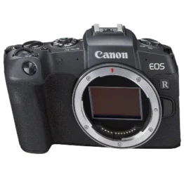 Canon EOS RP Systemkamera - mit Vollformat-Sensor + Adapter EF-EOS R (spiegellos, 26,2 MP, 7,5cm (3 Zoll) Clear View LCD II Display, Digic 8, 4K Video, WLAN, Bluetooth), schwarz