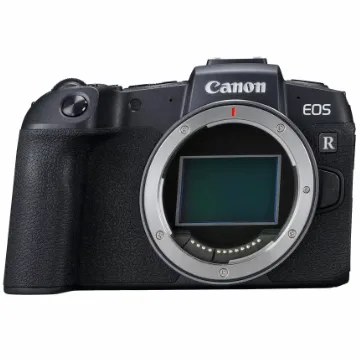 Canon EOS RP Vollformat Systemkamera Gehäuse (spiegellos, 26,2 MP, 7,5cm (3 Zoll) Clear View LCD II Display, Digic 8, 4K Video, WLAN, Bluetooth), schwarz