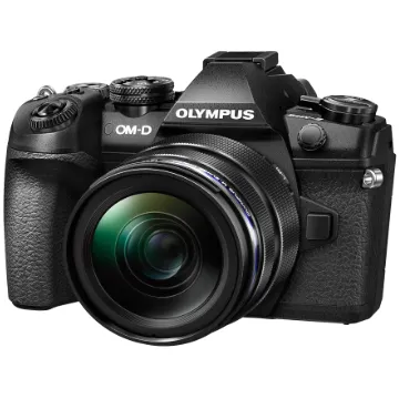 Olympus OM-D E-M1 Mark II Kit, Micro Four Thirds Systemkamera (20.4 Megapixel, 5-Achsen Bildstabilisator, elektronischer Sucher) + M.Zuiko 12-40mm PRO Universalzoom, schwarz