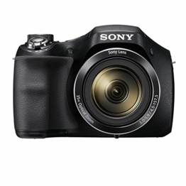 Sony DSC-H300 Digitalkamera Einstiegsbridge (20,1 MP, optischer 35fach Zoom, 25mm Weitwinkel-Objektiv, optischer Bildstabilisator SteadyShot, HD Video) schwarz - 1